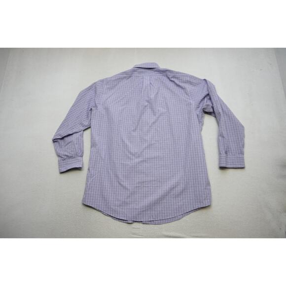 Brooks Brothers Regent Dress Shirt Plaid Button Up Mens Size 17.5 34/35 XL - Picture 9 of 9